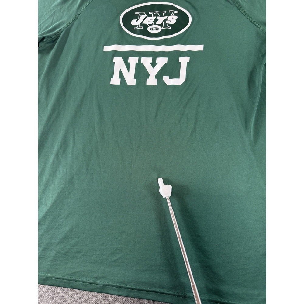 Under Armour HeatGear NY Jets NFL Combine Authentic Shirt Men's Medium Green - Picture 4 of 7